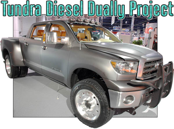 Toyota Tundra Dually Diesel